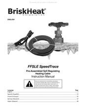 BriskHeat FFSLE SpeedTrace Manuel D'instructions