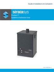 Stratasys ProAero Guide D'installation Et D'utilisation