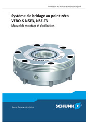 Schunk VERO-S NSE3 Manuel De Montage Et D'utilisation