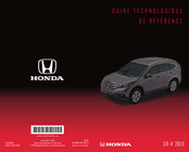 Honda CR-V 2013 Mode D'emploi