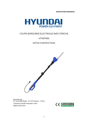 Hyundai HTHEP450 Notice D'instructions