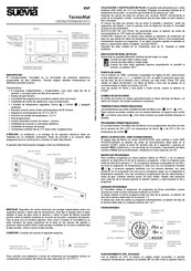 Suevia TermoMat Mode D'emploi