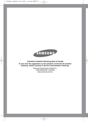 Samsung DV4006 Guide De L'utilisateur