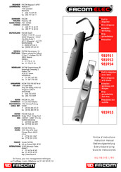 Facom ELEC 985951 Notice D'instructions