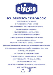 Chicco SCALDABIBERON CASA-VIAGGIO Mode D'emploi