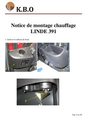 KBO LINDE 391 Notice De Montage