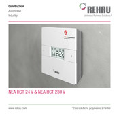 Rehau NEA HCT 230 V Mode D'emploi