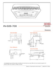 KOBE IN2630SQB-700 Directives D'installation