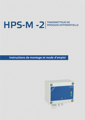 Sentera Controls HPS-M-2 Instructions De Montage Et Mode D'emploi
