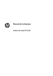 HP Z238 Manuel De L'utilisateur