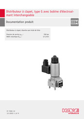 HAWE Hydraulik XM 24/30W Documentation Produit