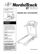 NordicTrack C100 Manuel De L'utilisateur