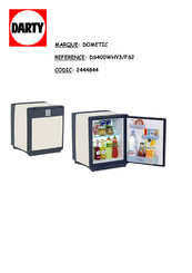 Dometic miniCool DS 300 Mode D'emploi