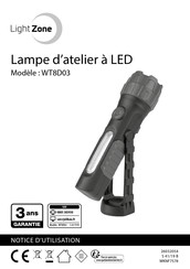 LightZone WT8D03 Notice D'utilisation