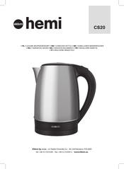 Eldom hemi CS20 Mode D'emploi