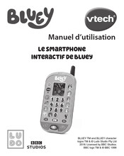 VTech BLUEY Le smartphone interactif Manuel D'utilisation