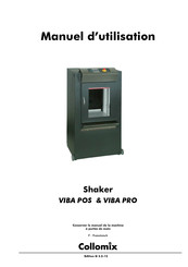 Collomix Shaker VIBA PRO Manuel D'utilisation