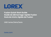 Lorex Fusion D881 Serie Guide De Démarrage Rapide