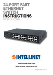 Intellinet Network Solutions 560924 Manuel D'instructions