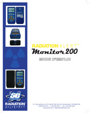 Radiation Alert Monitor 200 Mode D'emploi