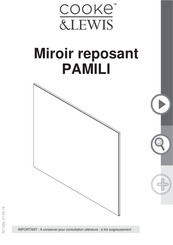 Cooke & Lewis PAMILI 69 05 44 Instructions D'installation