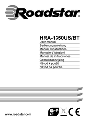 Roadstar HRA-1350US/BT Manuel D'instructions