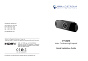 Grandstream GVC3210 Guide D'installation Rapide