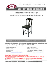 Victory Land Group BH084-001-71-19 Instructions D'assemblage