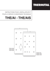 thermital THE/AIS 1000THE/AIS 1500 Instructions Pour L'installateur