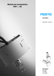 Festo HSP-AE-IO Serie Mode D'emploi