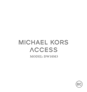 Michael Kors DW10M3 Mode D'emploi