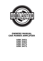 US Blaster USB 3461 Manuel D'instructions