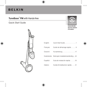 Belkin TuneBase FM Guide De Démarrage Rapide