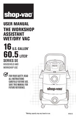 Shop-Vac SE Série Manuel D'utilisation