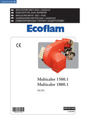 Ecoflam Multicalor 1800.1 Mode D'emploi