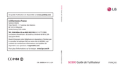 Lg GC900 Guide De L'utilisateur