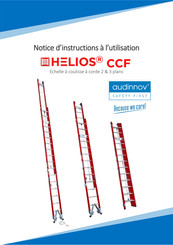 audinnov HELIOS CCF Notice D'instructions