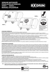 Mottura 49XD2 Serie Manuel Utilisateur