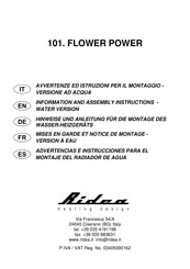 Ridea 101. FLOWER POWER Notice De Montage