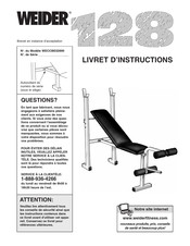 Weider WECCBE02890 Livret D'instructions