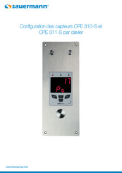 sauermann CPE 311-S Mode D'emploi