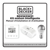 Black & Decker BDXSKSW01 Manuel D'installation Et D'utilisation