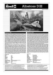 Revell Albatross DIII Guide Rapide
