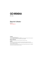 Gigabyte GO-W0404A Manuel De L'utilisateur