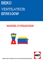 Beko EFS5100W Manuel De L'utilisateur