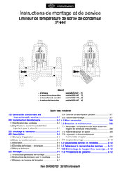 ARI ARMATUREN PN40 Instructions De Service / Instruction De Montage