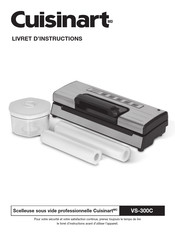 Cuisinart VS-300C Livret D'instructions