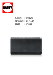 Samsung DA-F60 Manuel D'utilisation