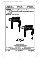 Skil 6464 Consignes De Fonctionnement/Sécurité