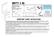 Aurlane BRITTY 2 80 Instructions De Montage